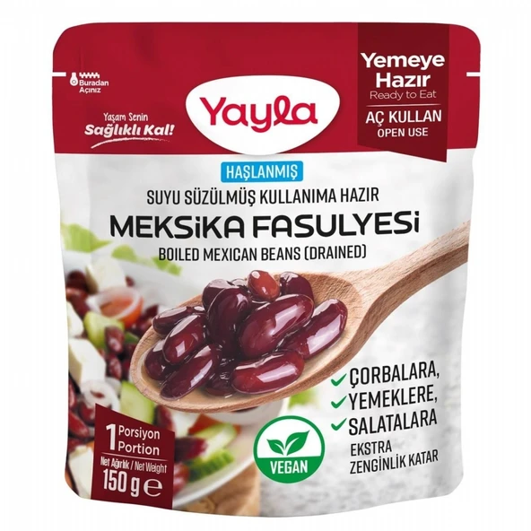 YAYLA 150GR MEKSIKA FASULYESI SUYU SUZULMUS ürün görseli 1