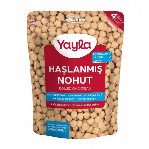 YAYLA 700GR HASLANMIS NOHUT ürün görseli 1
