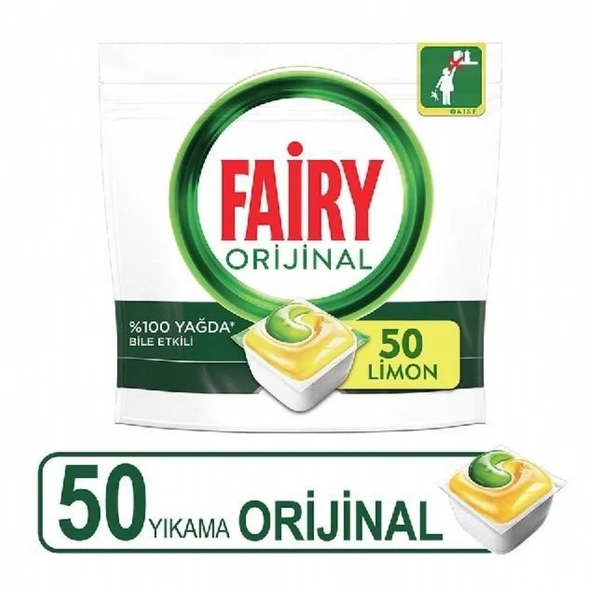 FAIRY KAPSUL 50'LI SARI 741439 ürün görseli 1