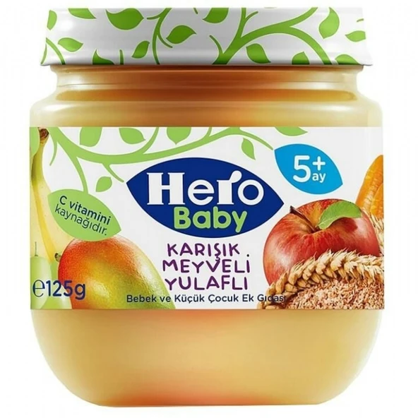 HERO BABY  120GR KARS.MEYVE YULAF 5955-04 ürün görseli 1