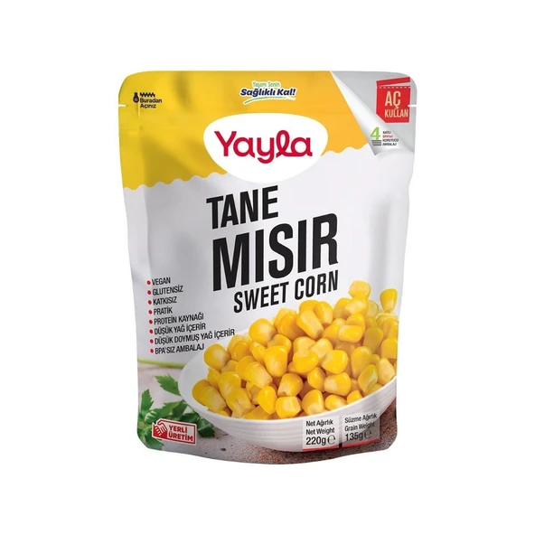 YAYLA 220GR HASLANMIS MISIR ürün görseli 1