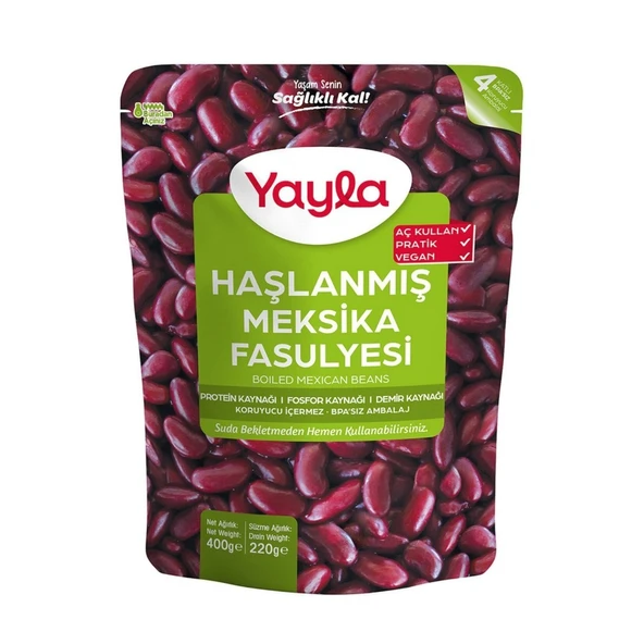 YAYLA 400GR HASLANMIS MEKSIKA FASULYESI ürün görseli 1