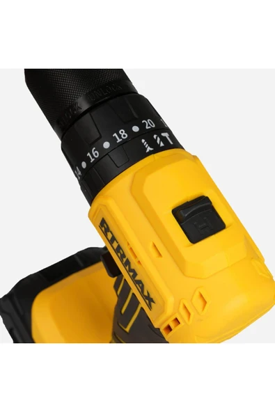 AKÜLÜ DARBELİ MATKAP KÖMÜRSÜZ 54Nm 2x2 Ah AKÜ RTRMAX S-LION - Resim 2