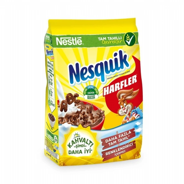 NESTLE NESQUIK CIK.GEVREK 310GR HARFLER 2682 ürün görseli 1