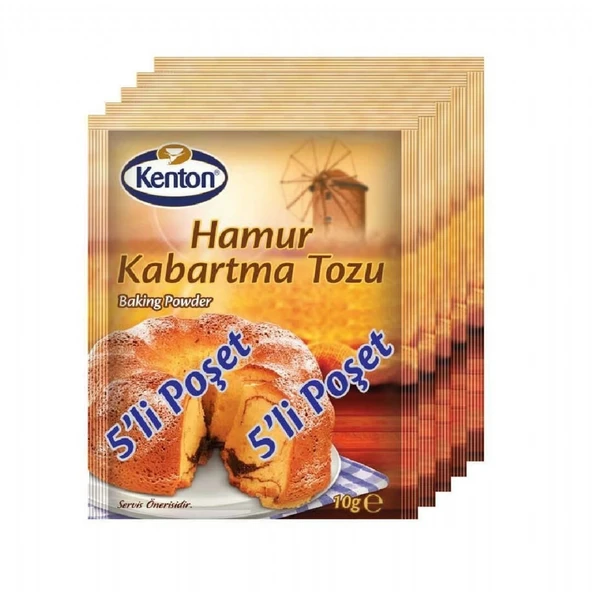 KENTON KABARTMA TOZU 5'LI PAKET 10GR 1203950 ürün görseli 1