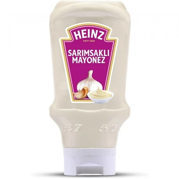 HEINZ MAYONEZ SARIMSAKLI 400GR ürün görseli 1