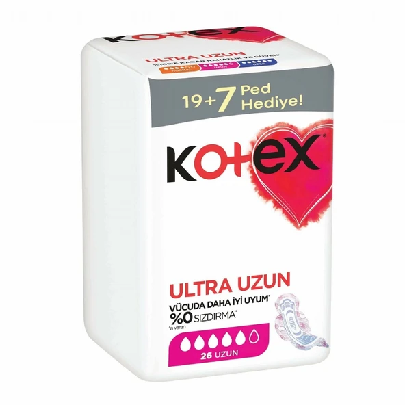 KOTEX ULTRA DEV EKO 26'LI UZUN 3127 ürün görseli 1