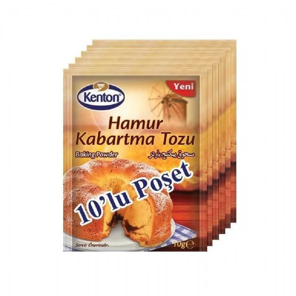 KENTON KABARTMA TOZU 10'LU PAKET 10GR 1202535 ürün görseli 1