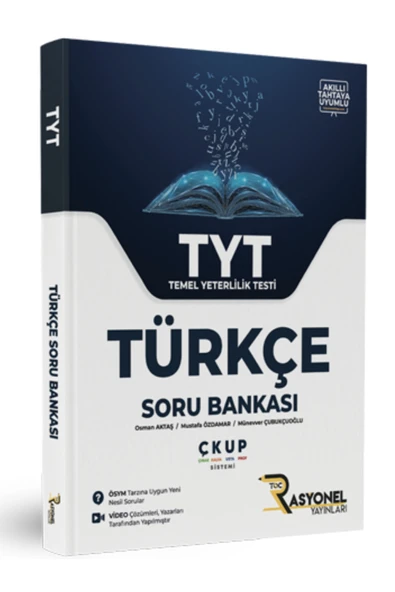 Tyt Türkçe Soru Bankası (VİDEO ÇÖZÜMLÜ VE ÇKUP SİSTEMLİ) ürün görseli 1