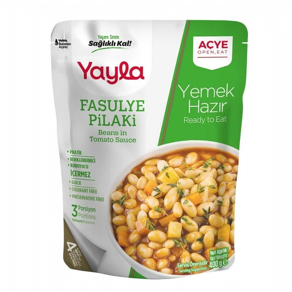 YAYLA 400GR FASULYE PILAKI ürün görseli 1