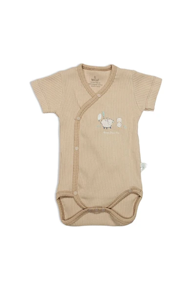 Bistyle Always Dream Yarım Kol Badi 17115 Ekru Bej - Resim 2