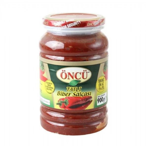 ONCU BIBER SALCASI 900GR TATLI (12) ürün görseli 1