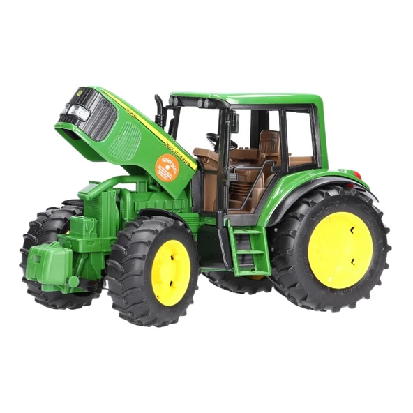 Bruder John Deere 6920 Traktör ve Kırmızı Römork BR02057 - Resim 3