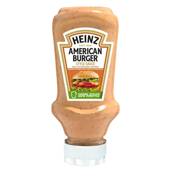 HEINZ SOS AMERIKAN BURGER 230GR ürün görseli 1