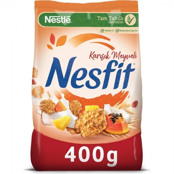 NESTLE NESFIT 400GR KARISIK MEYVELI 7651 ürün görseli 1
