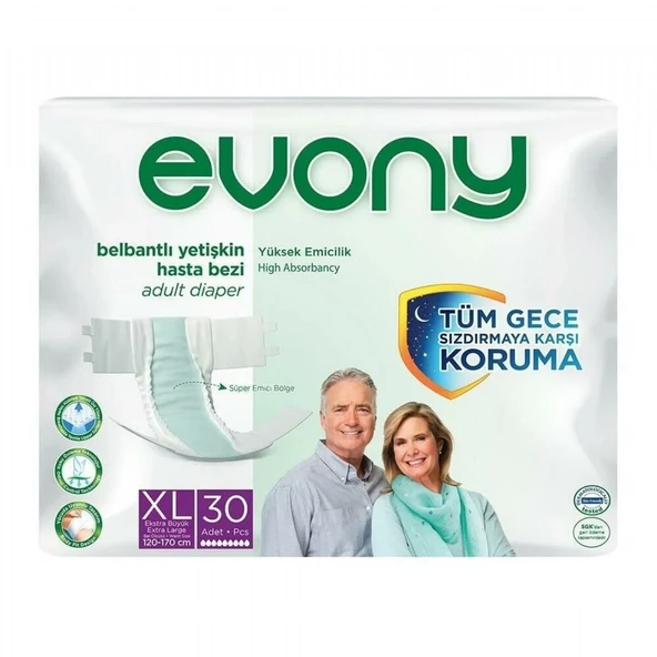 EVONY YETISKIN BEZI X-LARGE 30'LU ürün görseli 1
