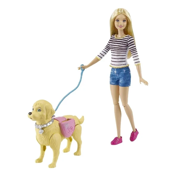 Barbie ve Tuvalet Eğitimindeki Köpeği DWJ68 - Resim 2