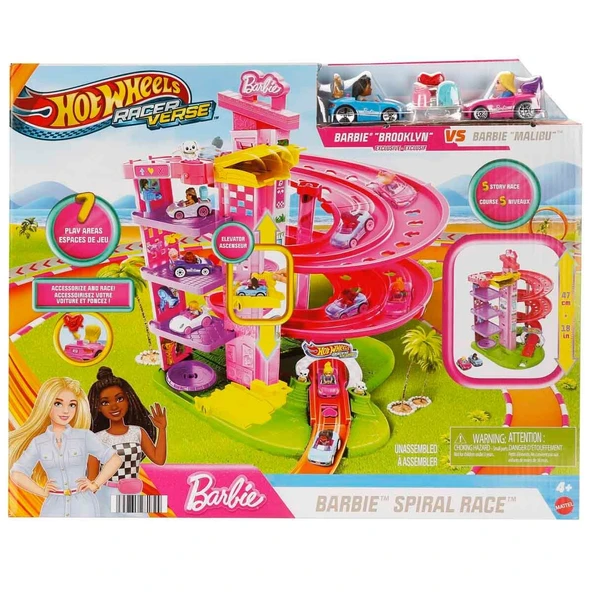 Hot Wheels Racerverse Barbie Oyun Seti - Resim 8