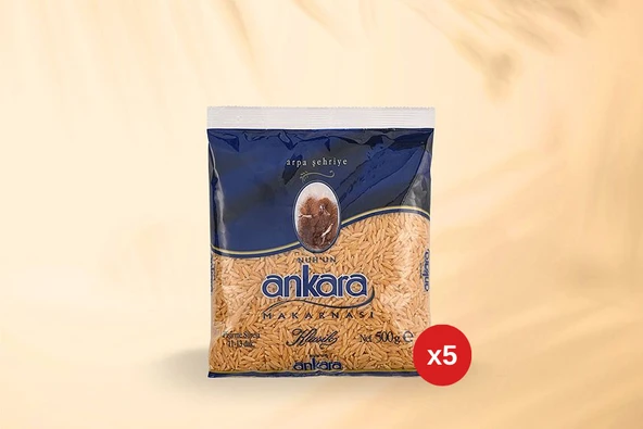 Nuh'un Ankara Arpa Şehriye 500 Gr x 5 Paket ürün görseli 1
