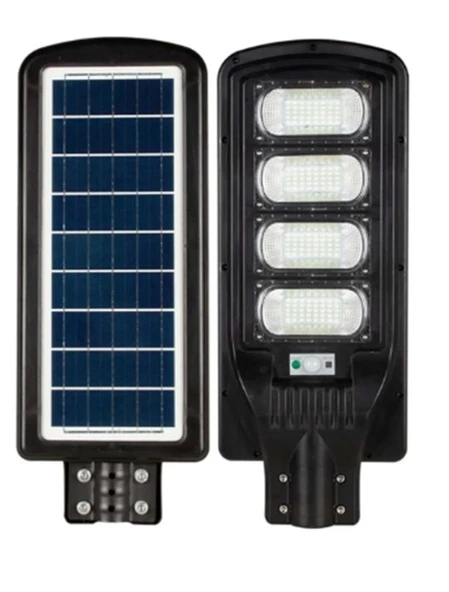 Horoz Grand-200 Led Solar Sokak Armatürü 200w Siyah ürün görseli 1