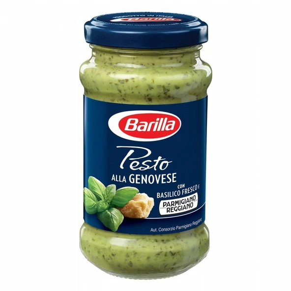 BARILLA SOS PESTO-GENOVESE 190GR - Resim 2