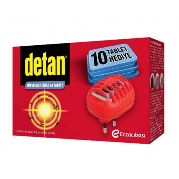 DETAN SUPER MAT CIHAZ+ 10 YEDEK ürün görseli 1