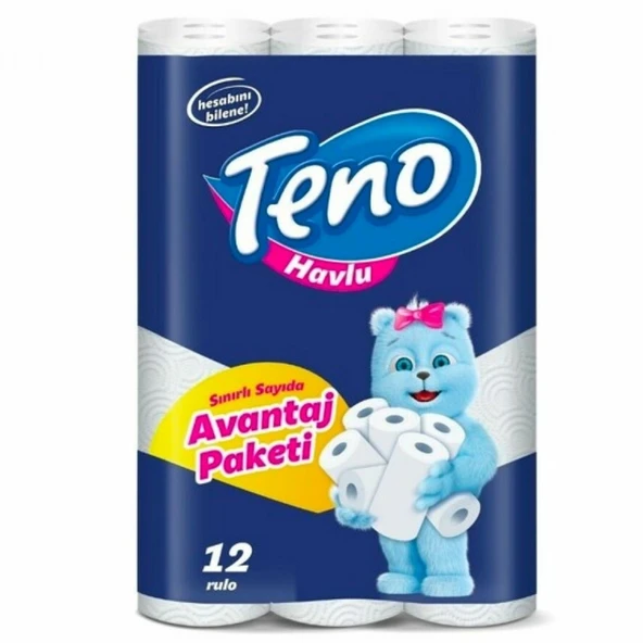 TENO HAVLU 12 LI AVANTAJ ürün görseli 1
