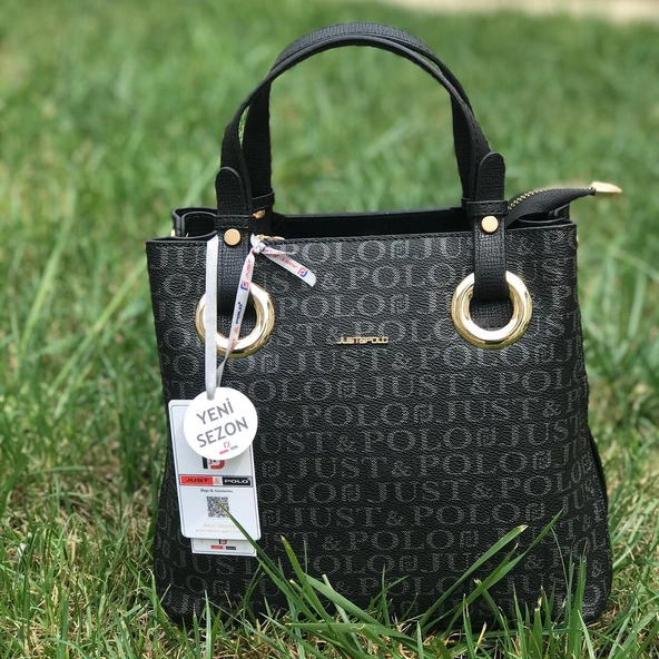 Just Polo 3 Bölmeli Lüks Yumuşak Deri Ayarlanabilir Çapraz Kolon Askılı Omuz Çantası ürün görseli 1