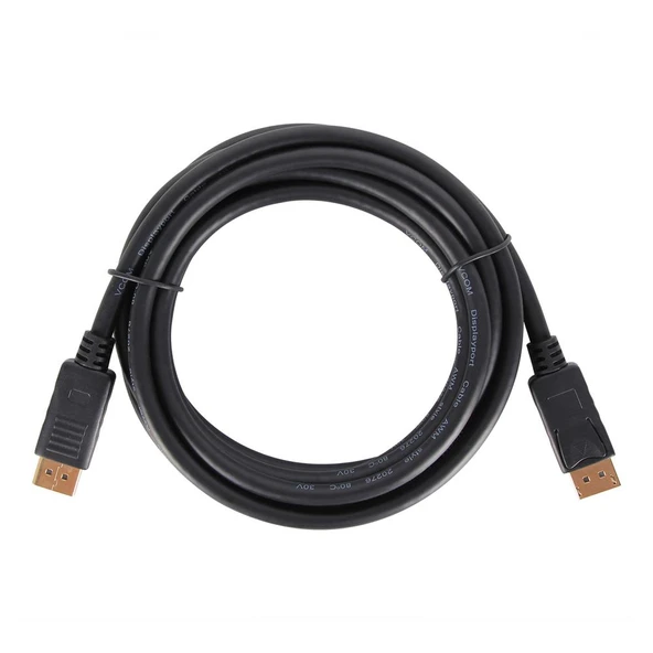 Vcom CG631-5.0 Siyah 5MT 1.2V Dp-M-Dp-M Kablo - Resim 2