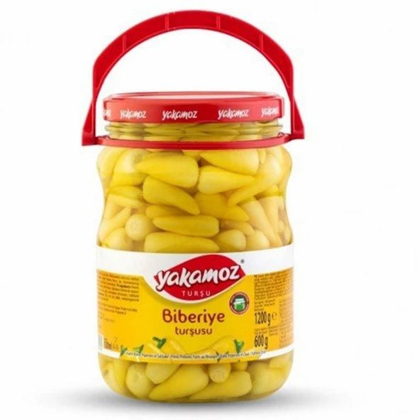 YAKAMOZ 1200GR SARI BIBERIYE TURSUSU CAM ürün görseli 1