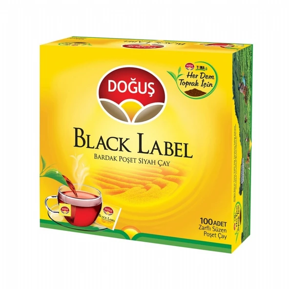 DOGUS  BLACK LABEL 100'LU BARDAK POSET 200GR (8) ürün görseli 1