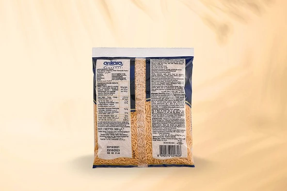 Nuh'un Ankara Arpa Şehriye 500 Gr x 5 Paket - Resim 2