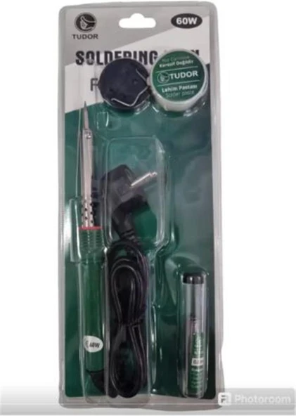 TUDOR SOLDERING IRON KALEM HAVYA SETİ 60W  HB-S026 ürün görseli 1