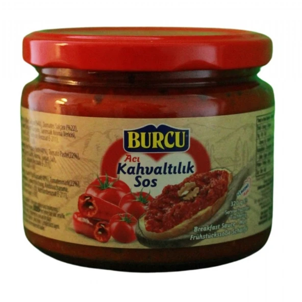 BURCU KAHVALTILIK SOS 320GR ACI(8) ürün görseli 1