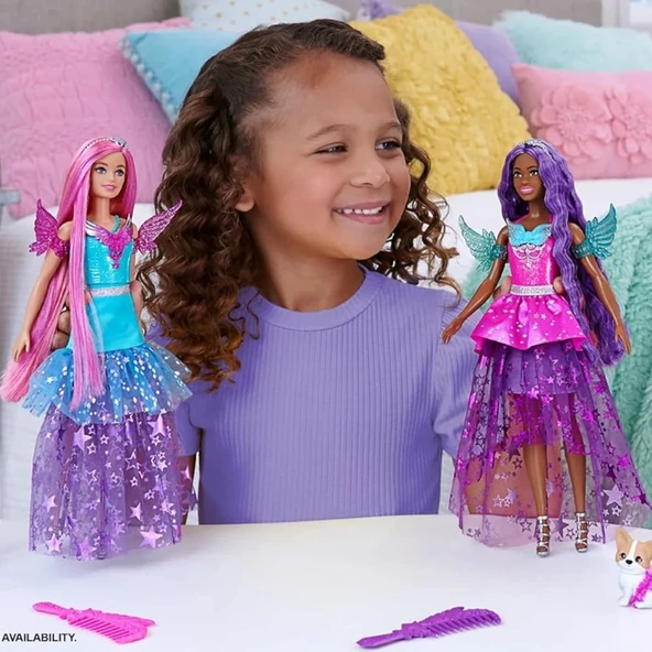 Barbie A Touch Of Magic Ana Karakter Bebekler Brooklyn - Resim 2