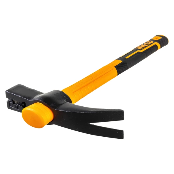 Ingco HIHH80700 700gr Fiberglas Saplı Fransız Tipi Çatal Çekiç ürün görseli 1