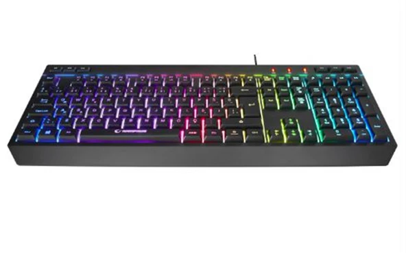 Rampage KM-R57  Siyah RGB Aydınlatmalı Q Oyuncu Multmedia Klavye ve 12800 DPI Mouse Gaming Set - Resim 3