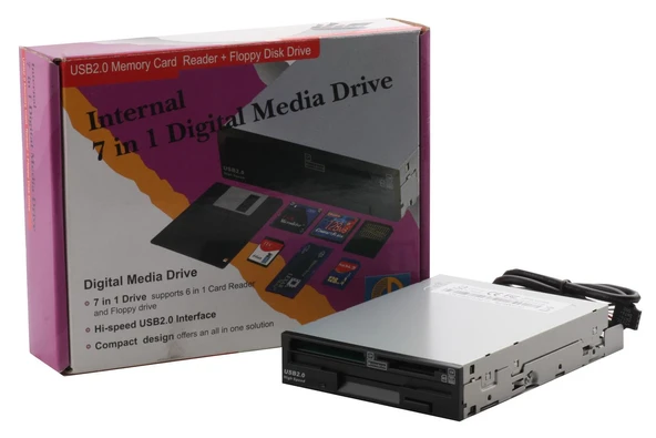 CİRCLE DATA 2,5" CARD READER - FLOPPY - Resim 2