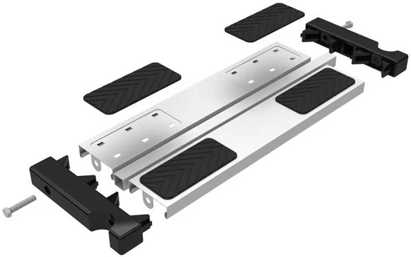 Gemaş Çiftli Merdiven Basamağı. Ø 42 mm boru için. Genişlik 500 mm.-ToptancıyızBiz - Resim 3