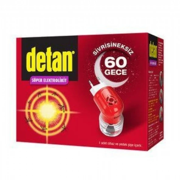 DETAN ELEKTROLIKIT 60 GECE CIHAZ+YEDEK 2020 7903355 ürün görseli 1