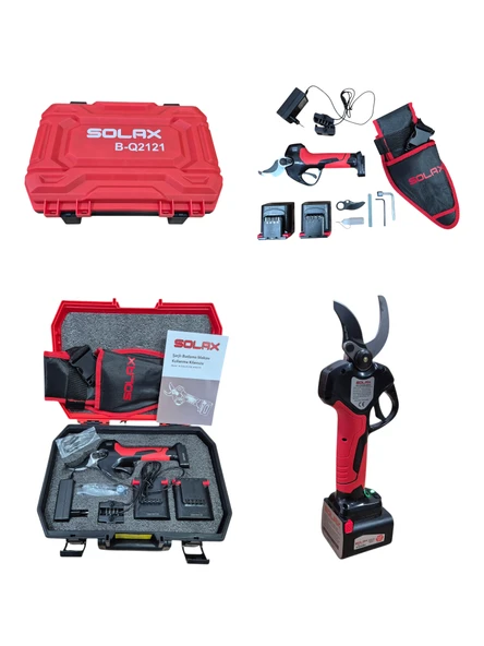 SOLAX B-Q2121 42mm ŞARJLI BUDAMA MAKASI ürün görseli 1