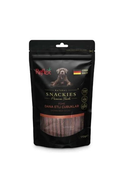 Snackies Füme Dana Etli Stick Köpek Ödül Maması 170 Gr ürün görseli 1