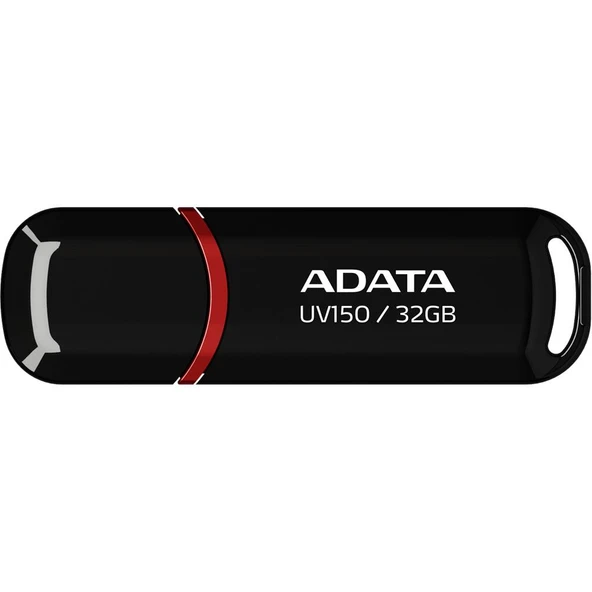 ADATA UV150-32GB USB3.2 Gen1 Black Flash Bellek - Resim 2