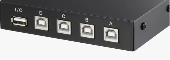 Oem UB-41B 4 Port Usb Switch - Resim 3