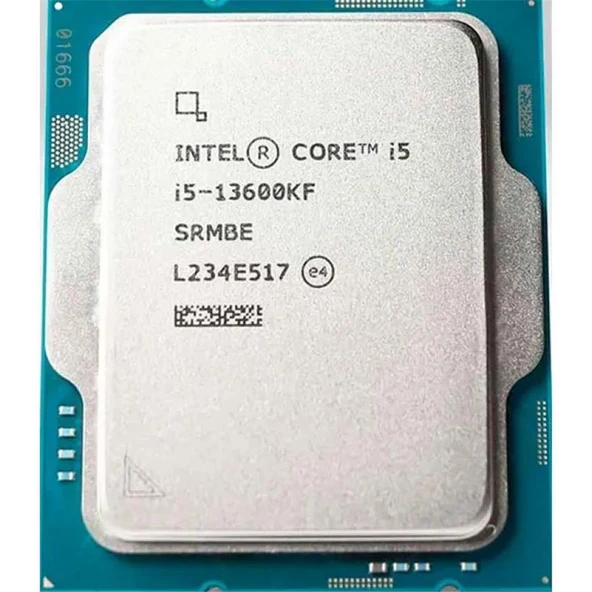 Intel Core i5 13600KF TRAY 3.50Ghz 24Mb125W LGA1700 (Grafik Kart YOK, Fan YOK) Kutusuz İşlemci ürün görseli 1