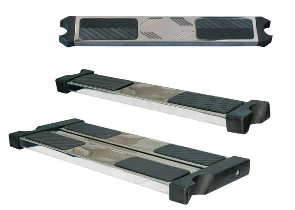 Gemaş Çiftli Merdiven Basamağı. Ø 42 mm boru için. Genişlik 500 mm.-ToptancıyızBiz - Resim 2