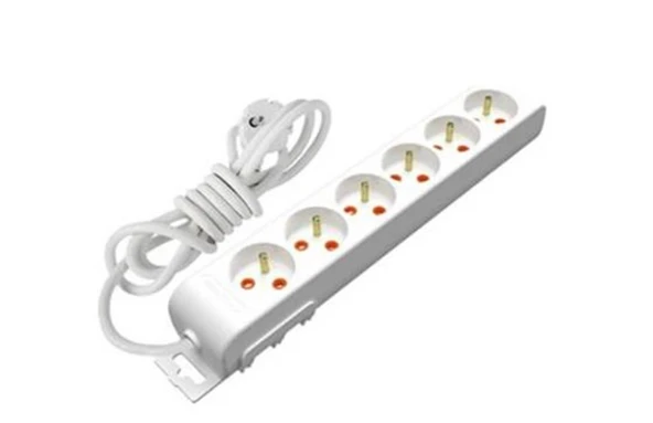 Mutlusan Rı-Tech 6lı 3Mt Anahtarlı Ups 001 175 640002 03 00 Grup Priz ürün görseli 1