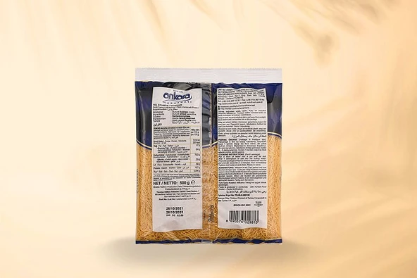 Nuh'un Ankara Tel Şehriye 500 Gr x 5 Paket - Resim 2