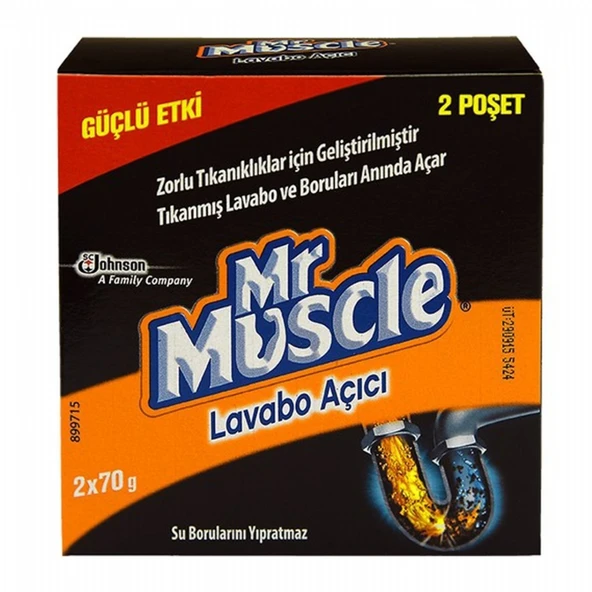 MR MUSCLE GRANUL LAV.ACICI 2*50GR ürün görseli 1