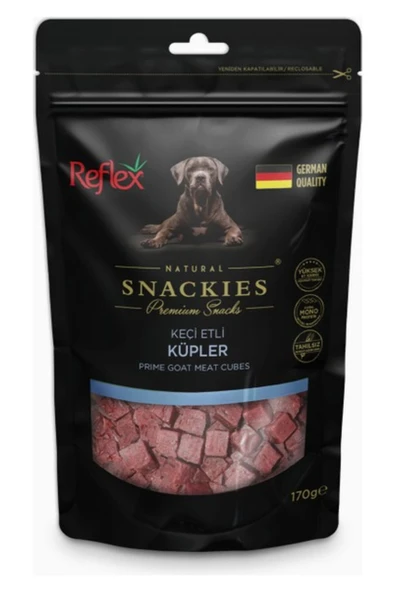 Snackies Keçi Etli Küpler 170 gr ürün görseli 1